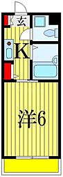 FULLWISE2 1Kの間取図画像
