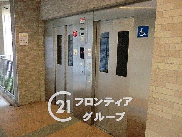 上層階でも安心のエレベーター完備