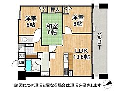 間取図画像 3LDK
