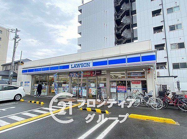ローソン遠里小野店 徒歩7分。 530m