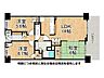 間取り：南東向きの明るい3DK、全居室収納付きでお部屋も広々