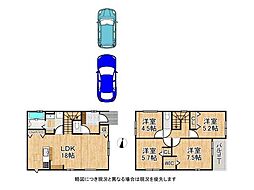 堺市美原区北余部　新築一戸建て　1期　2号棟