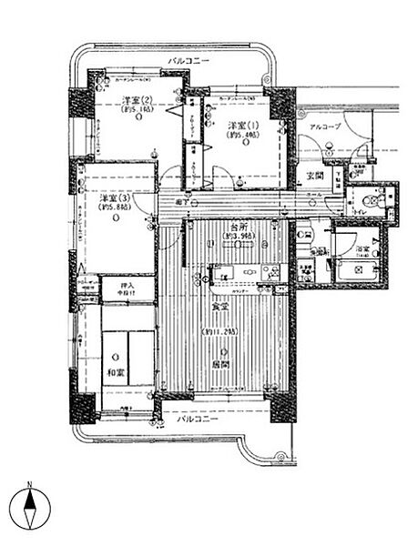 間取り：321000076563
