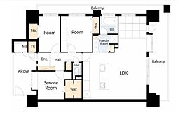 間取図画像 3LDK