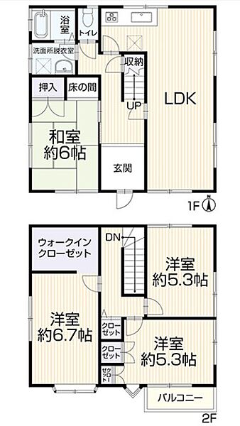 間取り：321000080728