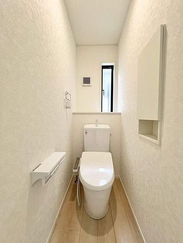 トイレは各階に設置されています！朝の支度が重なる時間帯でも混む心配がありません！