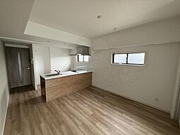 広島電鉄9系統 家庭裁判所前駅 徒歩11分の賃貸マンション 13階2LDKのリビング/ダイニング