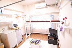 広島電鉄6系統 土橋駅 徒歩3分の賃貸マンション 2階ワンルームのリビング/ダイニング