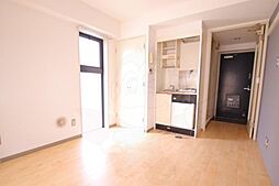 広島電鉄6系統 江波駅 徒歩20分の賃貸マンション 4階ワンルームのリビング/ダイニング