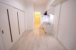 広島電鉄1系統 中電前駅 徒歩8分の賃貸マンション 9階1DKのリビング/ダイニング