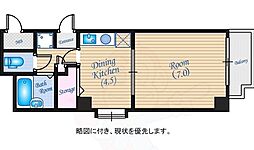 アネックス十日市 1DKの間取図画像