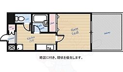 広島電鉄6系統 舟入南駅 徒歩5分の賃貸マンション 6階1Kの間取り