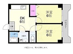 間取図画像 2DK
