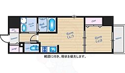 広島電鉄9系統 白島駅 徒歩2分の賃貸マンション 6階1DKの間取り