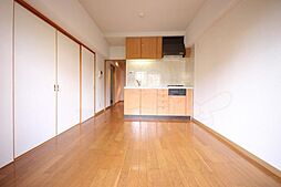 広島電鉄1系統 中電前駅 徒歩8分の賃貸マンション 4階2DKのリビング/ダイニング