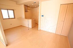 広島電鉄1系統 中電前駅 徒歩3分の賃貸マンション 6階1LDKのリビング/ダイニング