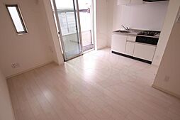 広島電鉄6系統 江波駅 徒歩17分の賃貸アパート 3階1LDKのリビング/ダイニング