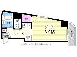 ソフィアコート住吉 1Kの間取図画像