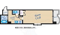 ジュネスヤマシロ 1Kの間取図画像