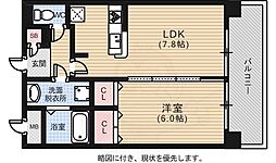 J・grace十日市 1LDKの間取図画像