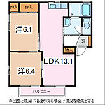 松本市沢村３丁目 2階建 築22年のイメージ