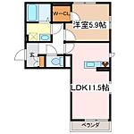 松本市両島 3階建 築8年のイメージ