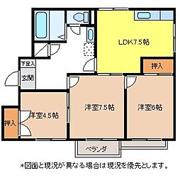 間取図画像 3LDK