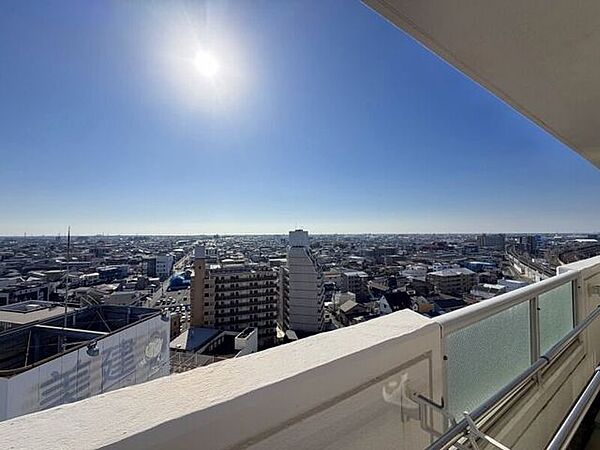 【View】最上階の14階から眺める景色は日常を彩る素敵な場所です♪