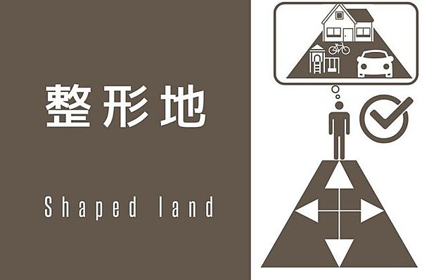 整形地なので、建築プランも立てやすいですね♪
