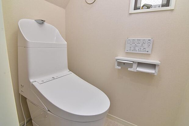 清潔感の溢れるトイレです。落ち着いた空間で安らぎのひとときをお過ごし頂けます。