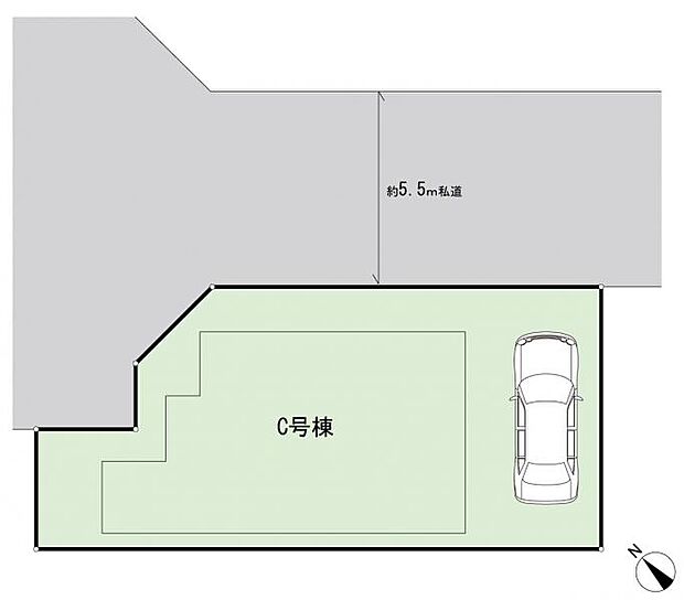 C号棟区画図