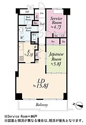 間取図画像 1SLDK