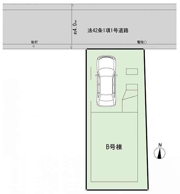 B号棟区画図