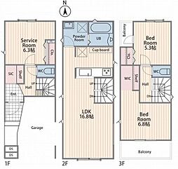 神奈川県川崎市中原区市ノ坪