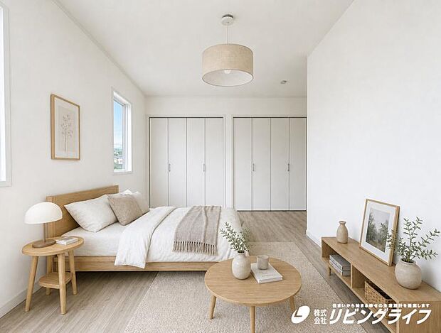 【16号棟】　クローゼットには枕棚とハンガーパイプが備えられているので、大切なお洋服にしわを付けずにそのまましまうことが出来ます。思い出のお洋服は思い出と一緒に大切に保管しましょう。