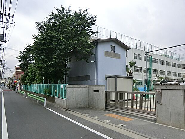 大田区立東蒲小学校？400m
