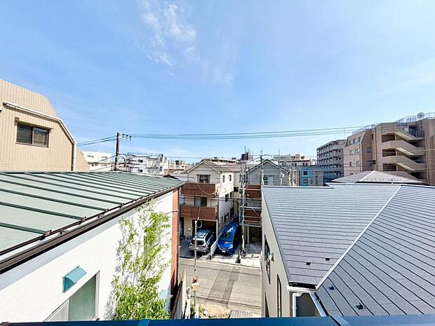 開放感のある眺望。 季節による景色の変化を 日常の生活と共に感じてください。