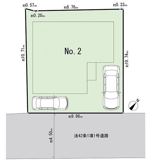 2号棟 区画図