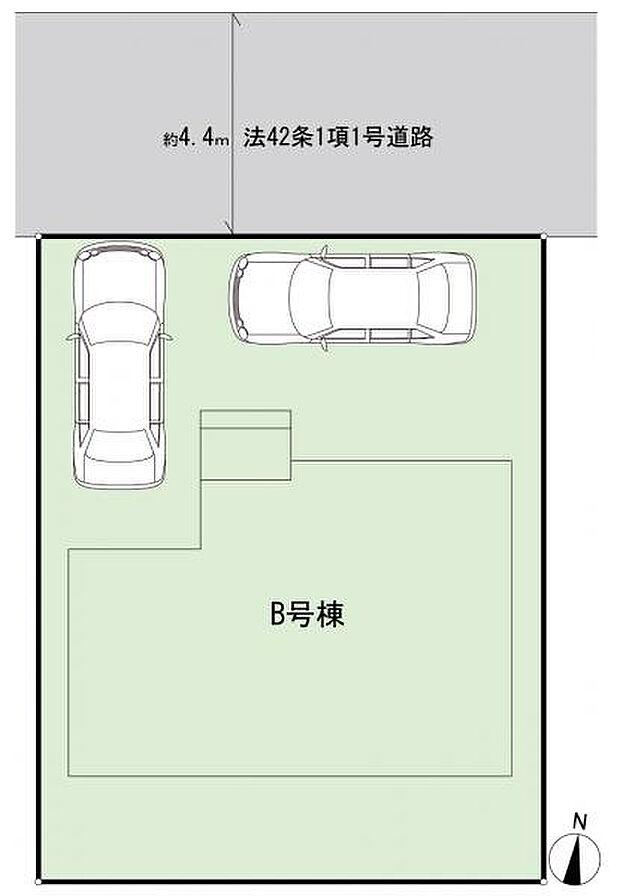 B号棟区画図