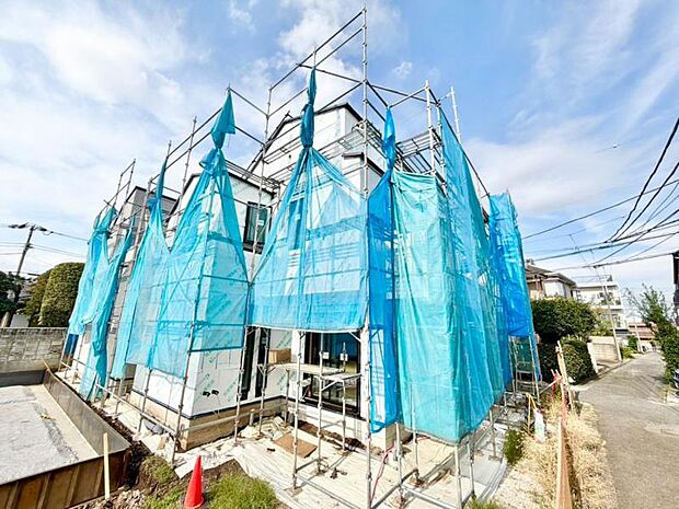 同工務店の完成見本を合わせてご見学頂くことで、完成形の姿をイメージ出来ます。(2026年9月撮影)
