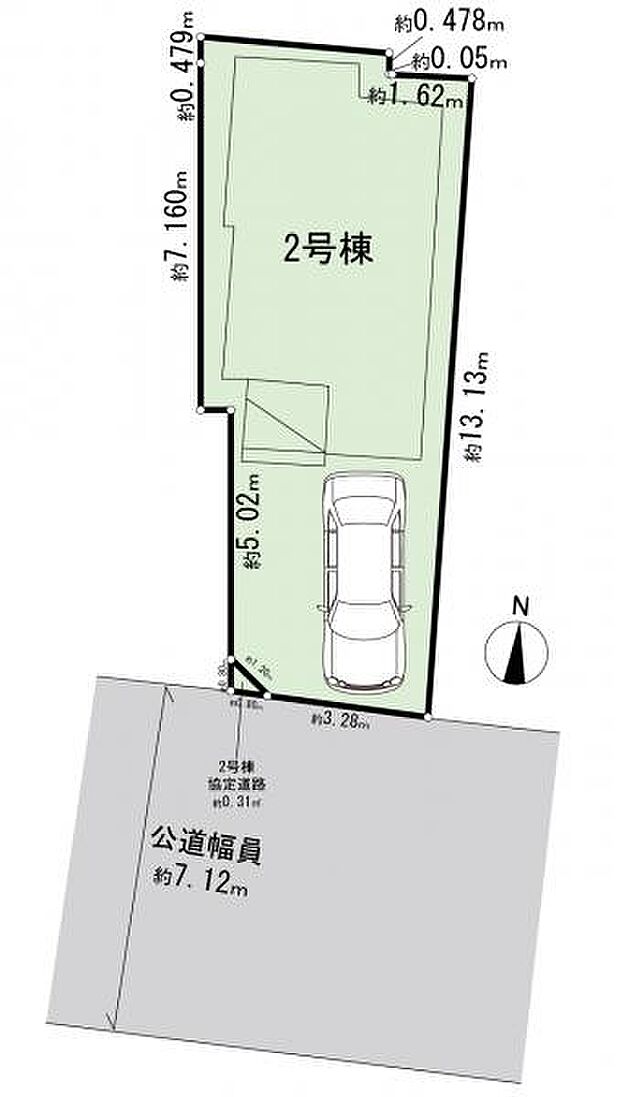 2号棟 区画図