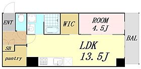 大阪府大阪市天王寺区生玉町（賃貸マンション1LDK・7階・45.90㎡） その2