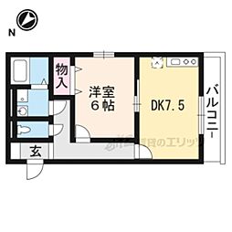 間取図画像 1DK