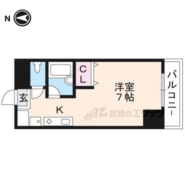 エミネンスコート瀬田 204｜滋賀県大津市一里山１丁目(賃貸マンション1R・2階・21.00㎡)の写真 その2