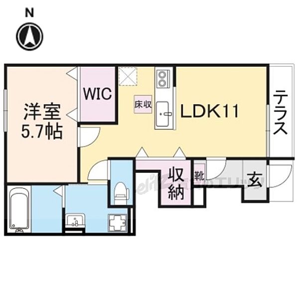 同じ建物の物件間取り写真 - ID:225005406133