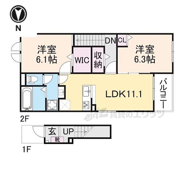 同じ建物の物件間取り写真 - ID:225005593685