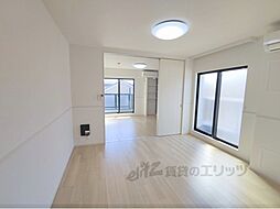 JR湖西線 唐崎駅 徒歩13分の賃貸アパート 3階1LDKのリビング/ダイニング