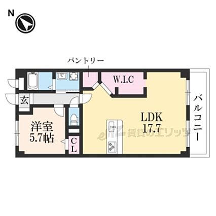 マノワール内貴_間取り_0