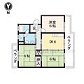 栗東ハイツB4階5.9万円