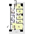 HARUMIFLAGPARKVILLAGEE棟6階36.5万円
